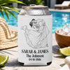 Personalized Photo Leather Can Cooler - Anniversary Gifts For Couple - Forever In My Heart