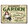 Personalized Home Decor Metal Sign - Gifts For Gardeners - Losing My Mind In The Garden