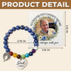 Personalized Photo Rainbow Bridge Bracelet - Memorial Sympathy Gifts - Your Light Lives On
