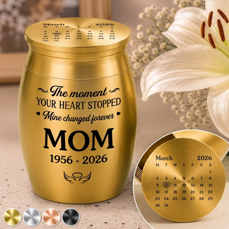 Personalized Photo Memorial Urn - Memorial Sympathy Gifts – A Heart Changed Forever