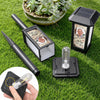 Personalized Photo Solar Garden Light - Memorial Sympathy Gifts - Gone From Sight Not From Heart