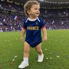 Personalized Baby Jersey Bodysuit – Baby Shower Gifts For New Moms, New Dads, Soccer Lovers –  Born To Be A Champion