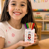 Personalized Kids Brick-Style Pen Holder - Back To School Gifts For Kids - Learning Big Dreaming Bigger