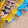 Personalized Beach Towel - Summer Vacation And Travel Gifts For Women, Best Friends - Beach Mode On