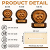 Personalized 2-Layered Wooden Plaque - Anniversary Wedding Gifts For Couple - Our Love Runs On