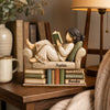 Personalized 2-Layered Wooden Plaque - Gifts For Book Lovers, Bookworms, Readers - Just One More Chapter
