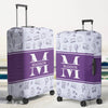 Personalized Luggage Cover - Summer Vacation And Travel Gifts For Women, Men - Adventure Starts Here