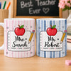 Personalized Mug – Gifts For Teacher – Born To Teach