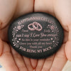 Personalized Printed Rock - Anniversary Wedding Gifts For Couple - Together Till The Very End