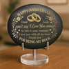 Personalized Printed Rock - Anniversary Wedding Gifts For Couple - Together Till The Very End