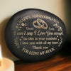Personalized Printed Rock - Anniversary Wedding Gifts For Couple - Love You More Every Anniversary