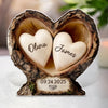 Personalized Acrylic Plaque – Anniversary Wedding Gifts For Couple – Built On Trust And Love