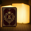 Personalized Foldable LED Magic Book Lamp - Gifts For Book Lovers, Bookworms, Readers - Life Is Better With Books