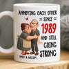 Personalized Mug – Anniversary Wedding Gifts For Couple – Two Hearts One Journey