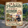Personalized Metal Sign – Gifts For Gardeners – Planting Seeds Of Happiness