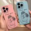 Personalized Leather Phone Case – Anniversary Wedding Gifts For Couple – Forever Starts With You