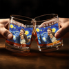 Personalized Photo Whiskey Glass - Anniversary Wedding Gifts For Couple - Forever And Always