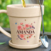 Personalized Plant Pot Ceramic Mug - Gifts For Gardeners - Just A Girl And Her Pot