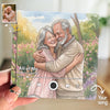 Personalized Photo Music Fridge Magnet - Can Play Songs - Anniversary Wedding Gifts For Couple - Eternal Sunshine Together