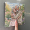 Personalized Photo Music Fridge Magnet - Can Play Songs - Anniversary Wedding Gifts For Couple - Eternal Sunshine Together