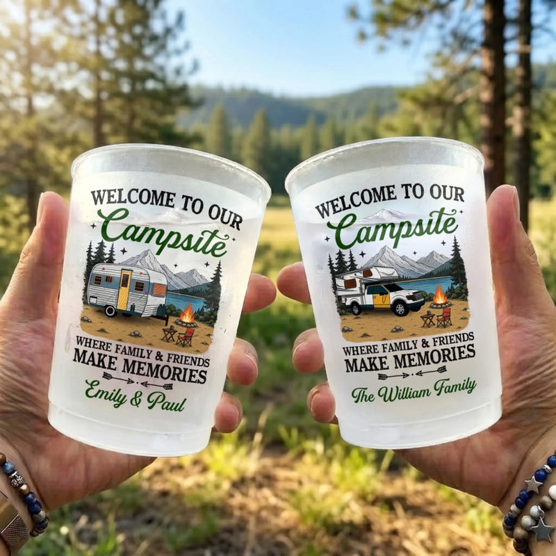 Personalized Party Cups – Camping Gifts For Campers – Adventure Is Out There