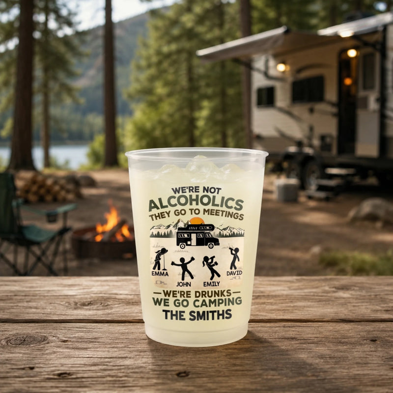 Personalized Party Cups – Camping Gifts For Campers – Wild And Free