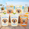 Personalized Photo Party Cups – Gifts For Dog Cat Lovers – Best Furry Wingman Ever