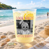 Personalized Photo Party Cups – Gifts For Best Friends, Family - Drunk On Poolside Summer Energy