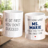 Personalized Mug – Back To School Gifts For Teachers – A Safe Place To Learn And Grow