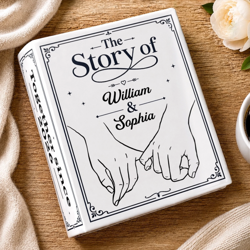 Personalized Book Vase - Anniversary Wedding Gifts For Couple – The Story Of Us