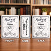 Personalized Book Vase - Anniversary Wedding Gifts For Couple – The Story Of Us