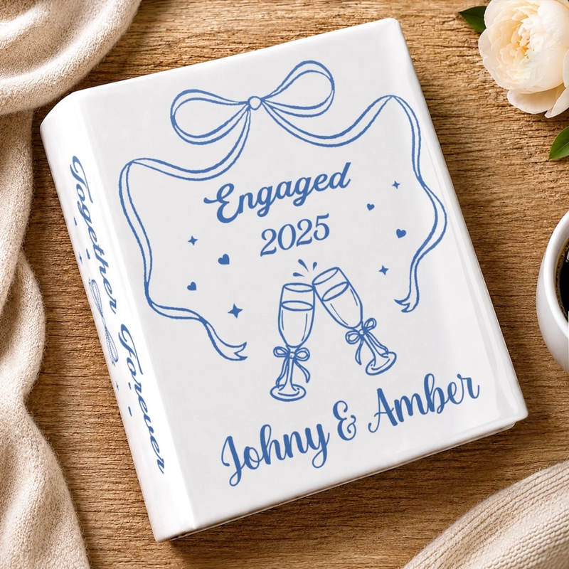 Personalized Book Vase - Anniversary Wedding Gifts For Couple – Congratulations On Our Love