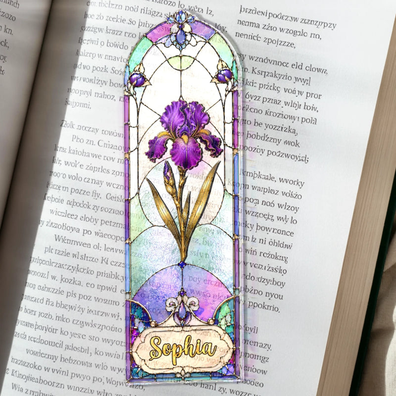 Personalized Clear Acrylic Bookmark – Bookish Gifts For Book Lovers, Bookworms – Read, Dream and Grow