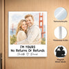 Personalized Photo Acrylic Fridge Magnet - Anniversary Wedding Gifts For Couple - Every Love Story Is Beautiful