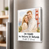 Personalized Photo Acrylic Fridge Magnet - Anniversary Wedding Gifts For Couple - Every Love Story Is Beautiful