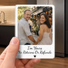 Personalized Photo Acrylic Fridge Magnet - Anniversary Wedding Gifts For Couple - Years Pass, Love Remains