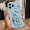 Personalized Photo Leather Phone Case – Anniversary Wedding Gifts For Couple – You & Me We Got This