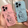 Personalized Photo Leather Phone Case – Anniversary Wedding Gifts For Couple – You & Me We Got This