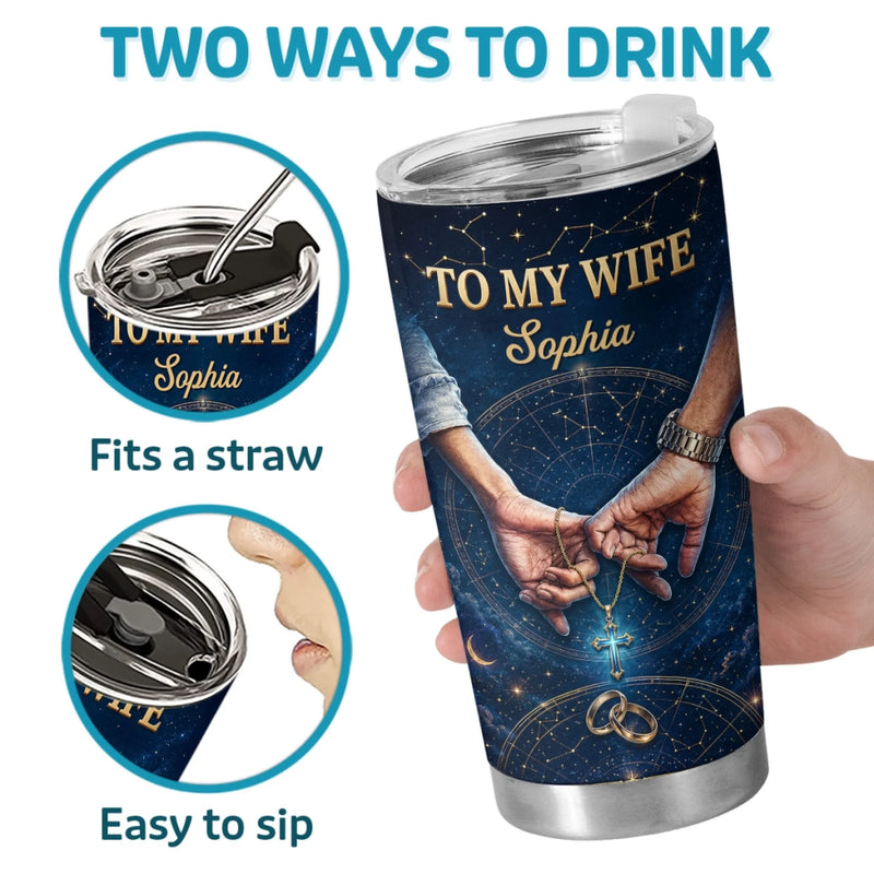 Personalized Tumbler - Anniversary Wedding Gifts For Couple - You Are My Favorite Person