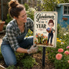 Personalized Metal Sign – Garden Gifts For Gardeners – Greenery Is My Therapy