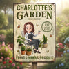 Personalized Metal Sign – Garden Gifts For Gardeners – My Little Green Paradise