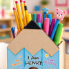 Personalized Kids Wooden Pencil Pen Holder - Back To School Gifts For Kids - Ready To Shine copy