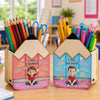 Personalized Kids Wooden Pencil Pen Holder - Back To School Gifts For Kids - Ready To Shine copy