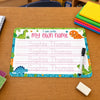 Personalized Kids Acrylic Tracing Board - Back To School Gifts For Kids - Ready For A New Adventure