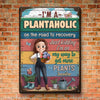 Personalized Metal Sign – Garden Gifts For Gardeners – Planting Is Healing