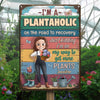 Personalized Metal Sign – Garden Gifts For Gardeners – Planting Is Healing