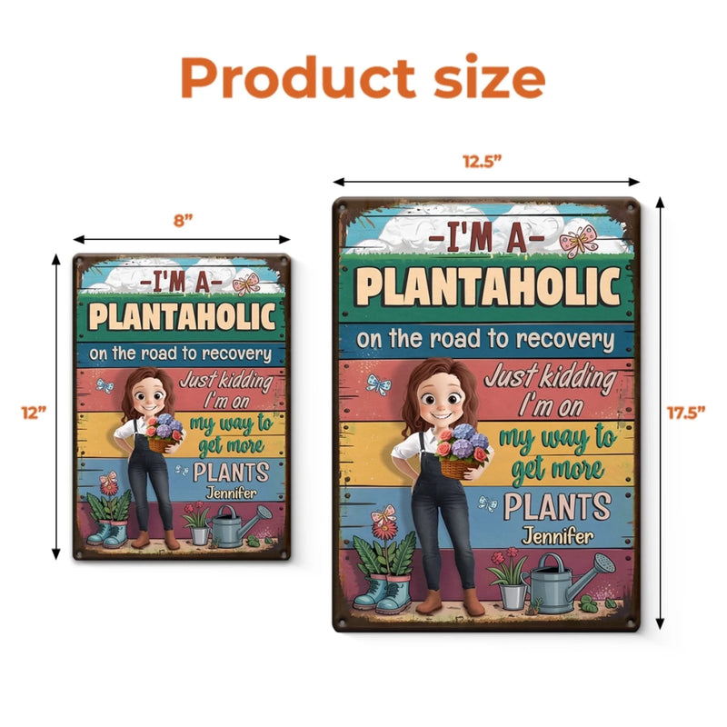 Personalized Metal Sign – Garden Gifts For Gardeners – Planting Is Healing