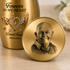 Personalized Photo Memorial Urn - Memorial Sympathy Gifts – Forever In My Heart