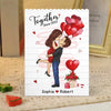 Personalized Vertical Rectangle Shaped Building Brick Blocks - Anniversary Wedding Gifts For Couple - I Love You Forever
