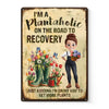 Personalized Metal Sign – Garden Gifts For Gardeners – Plantaholic And Proud Of It